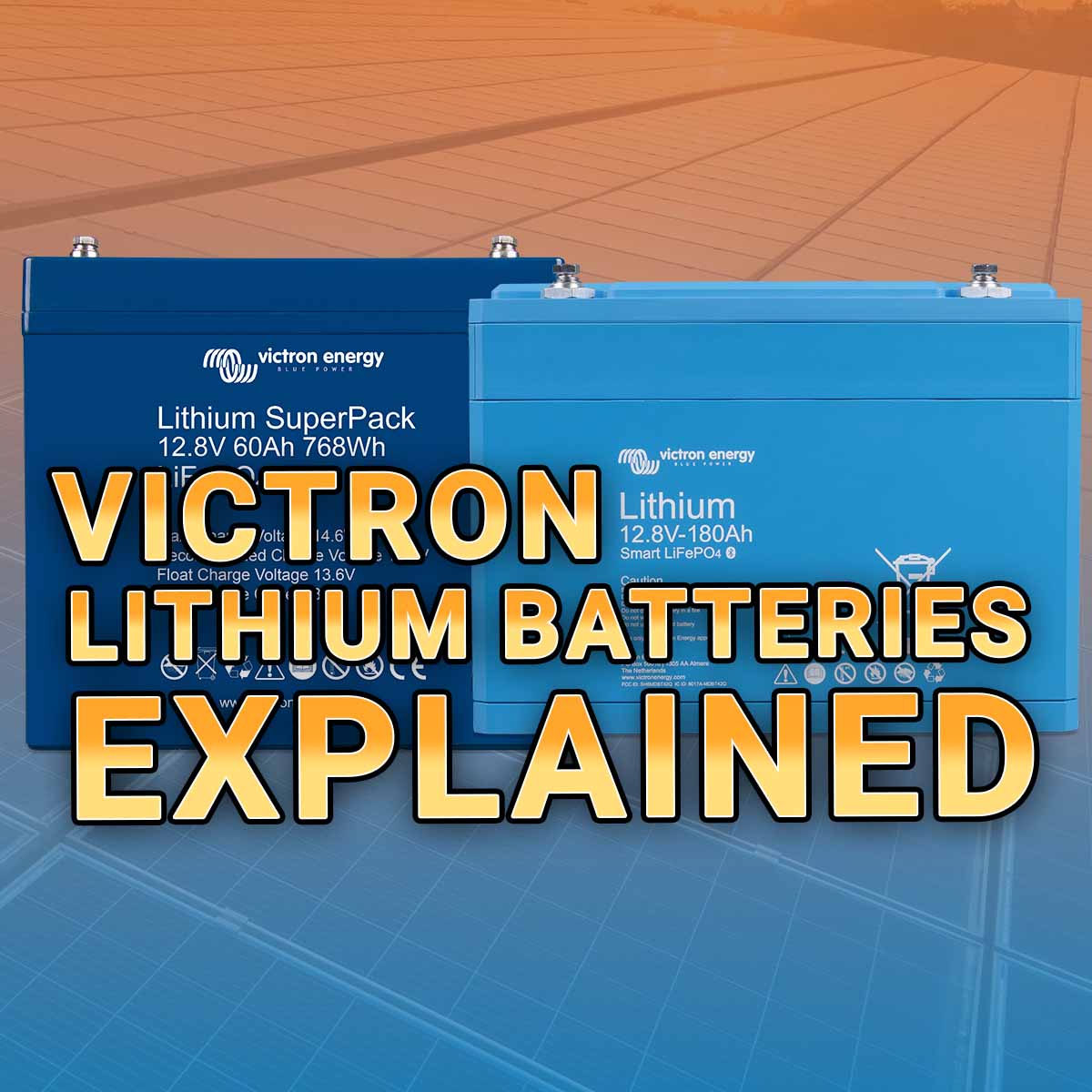 Victron Lithium Battery Smart LiFePO4 12V - e Marine Systems